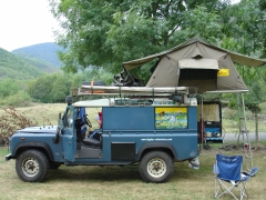 Maggie - The Land Rover 110 Defender - click to read the history