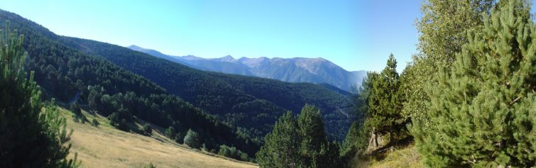 High up in Andorra